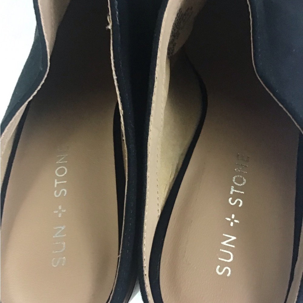 Sun + Stone Sierraa Slip-On Platform Mule Pumps for Macy's Black Size  Size 11 - Picture 11 of 11